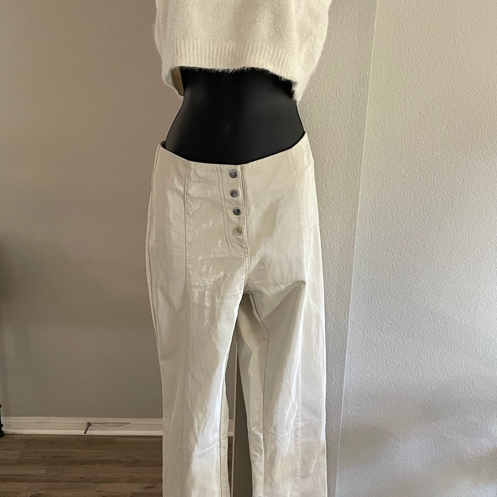I AM GIA poly/viscose white pants
